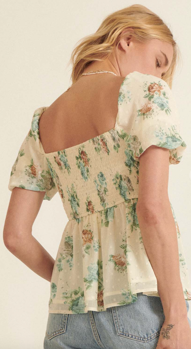 Promesa Floral Top