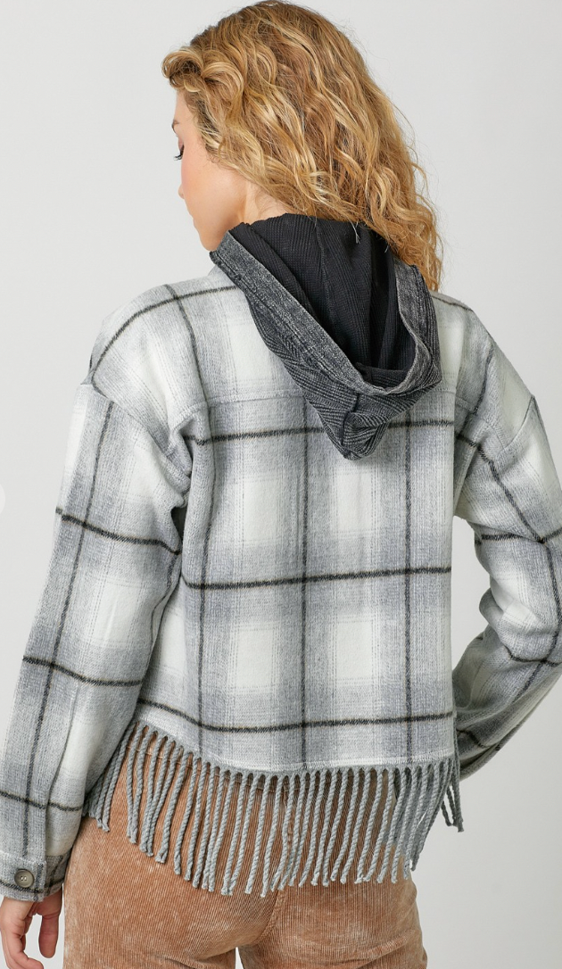 It Girl Plaid Jacket