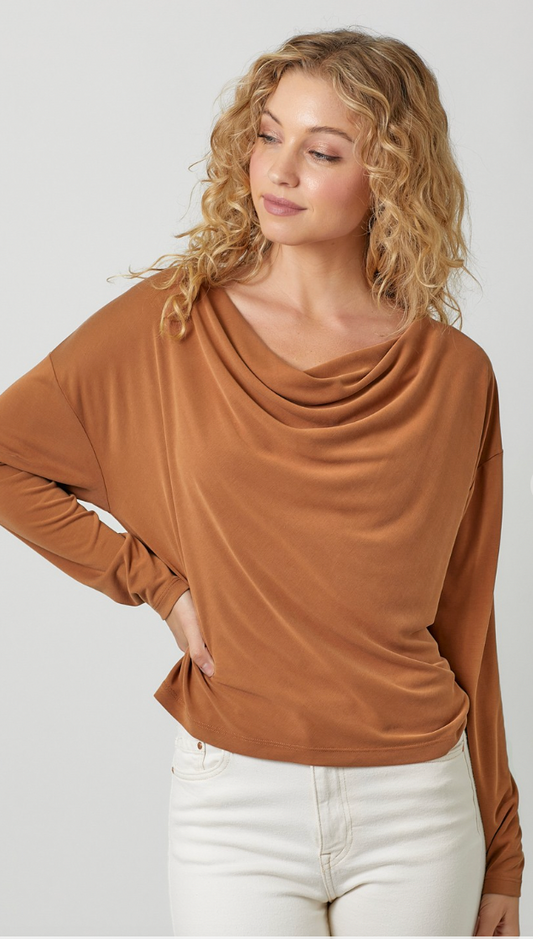 Claire Top - Pumpkin