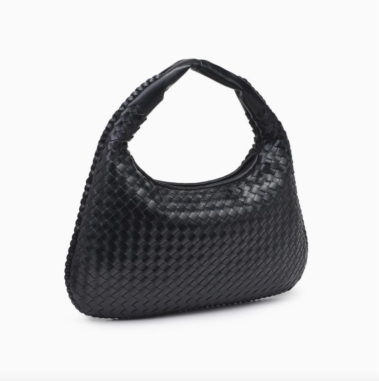 Adela Woven Bag - Black