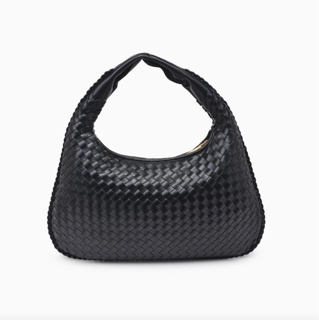 Adela Woven Bag - Black