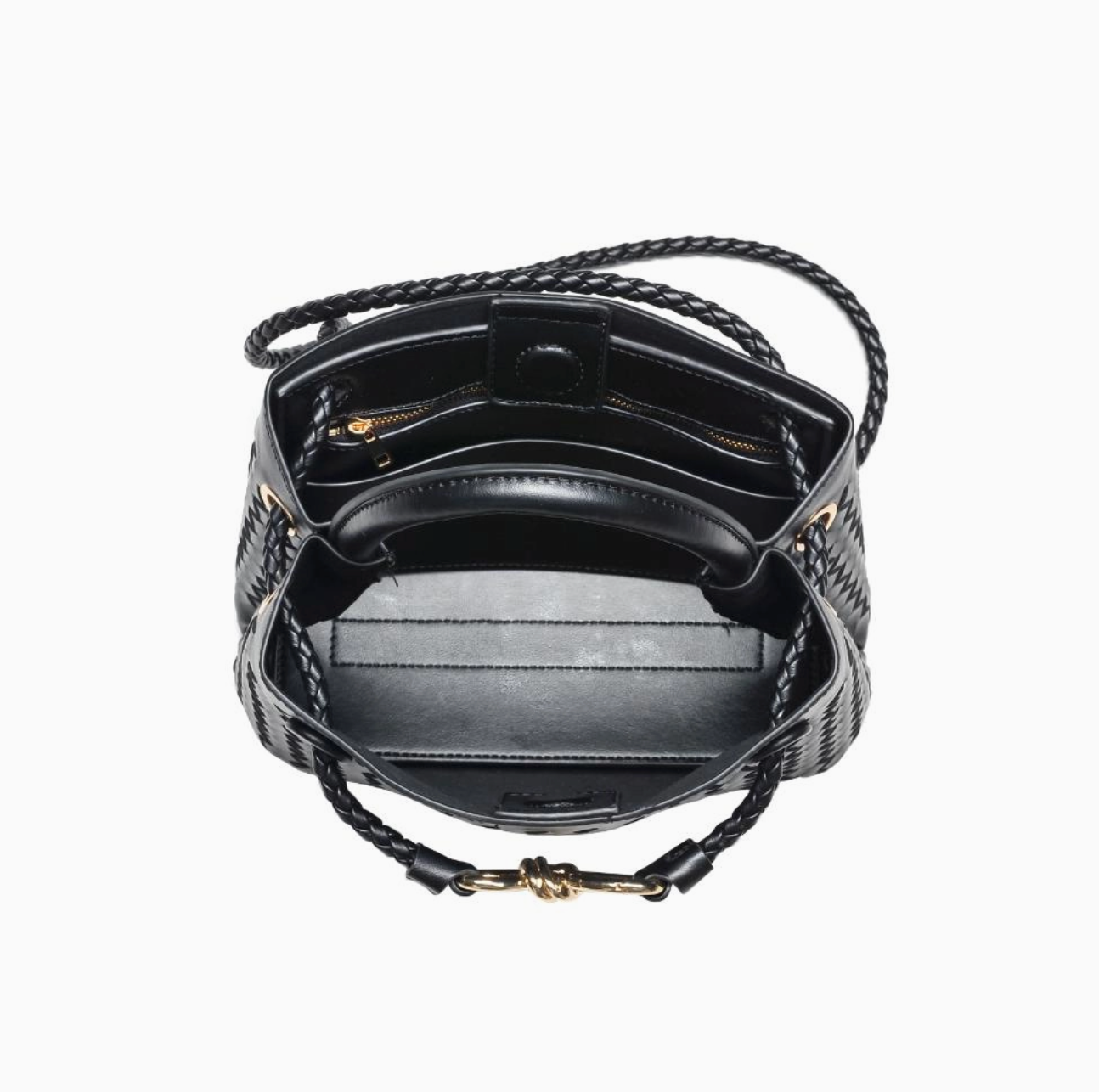 Blakely Woven Crossbody - Black