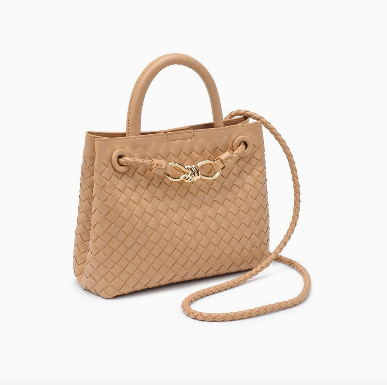 Blakely Woven Crossbody - Natural