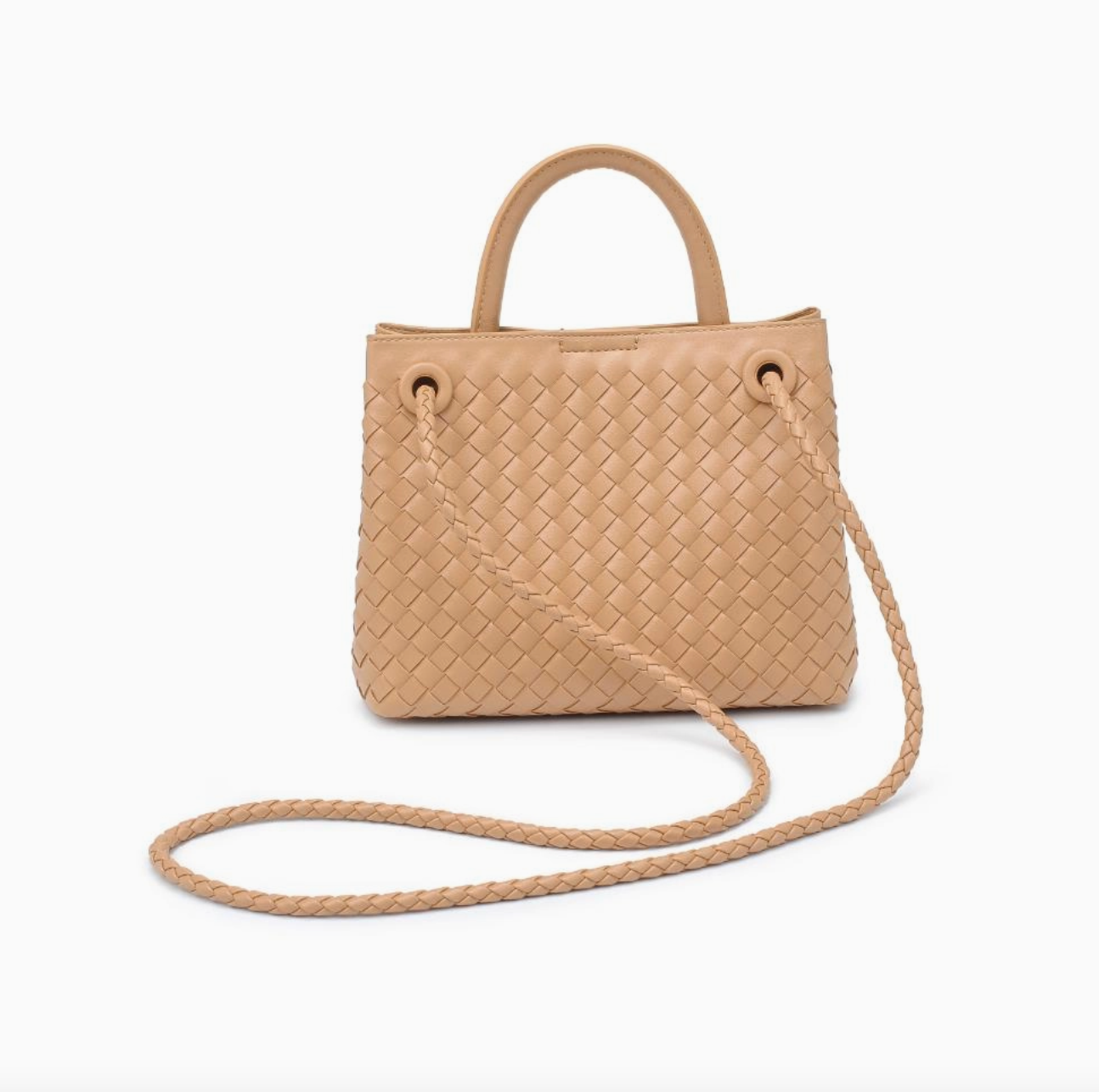 Blakely Woven Crossbody - Natural