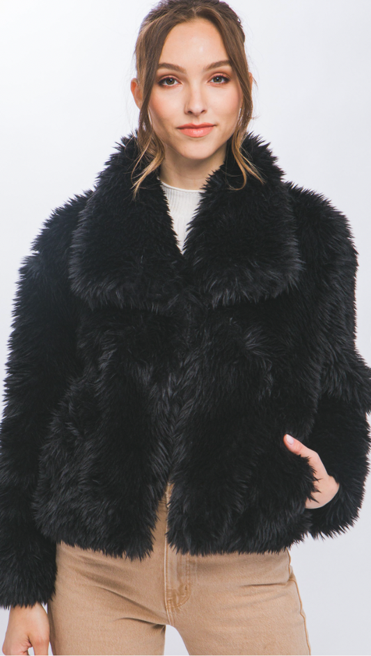 Carmen Faux Fur Jacket