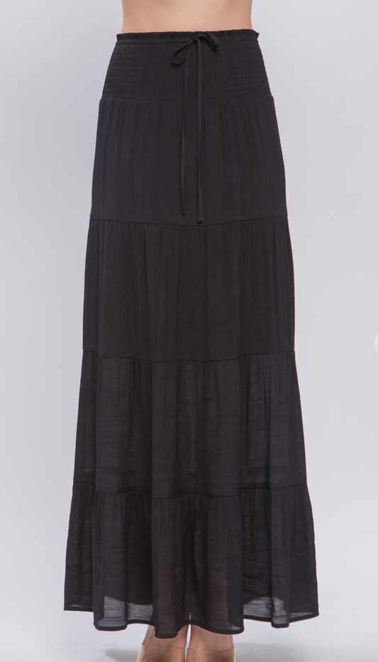 That Girl Maxi Skirt - Black