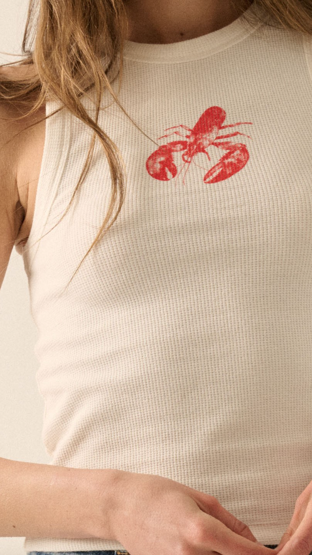 Lobster Vintage Top