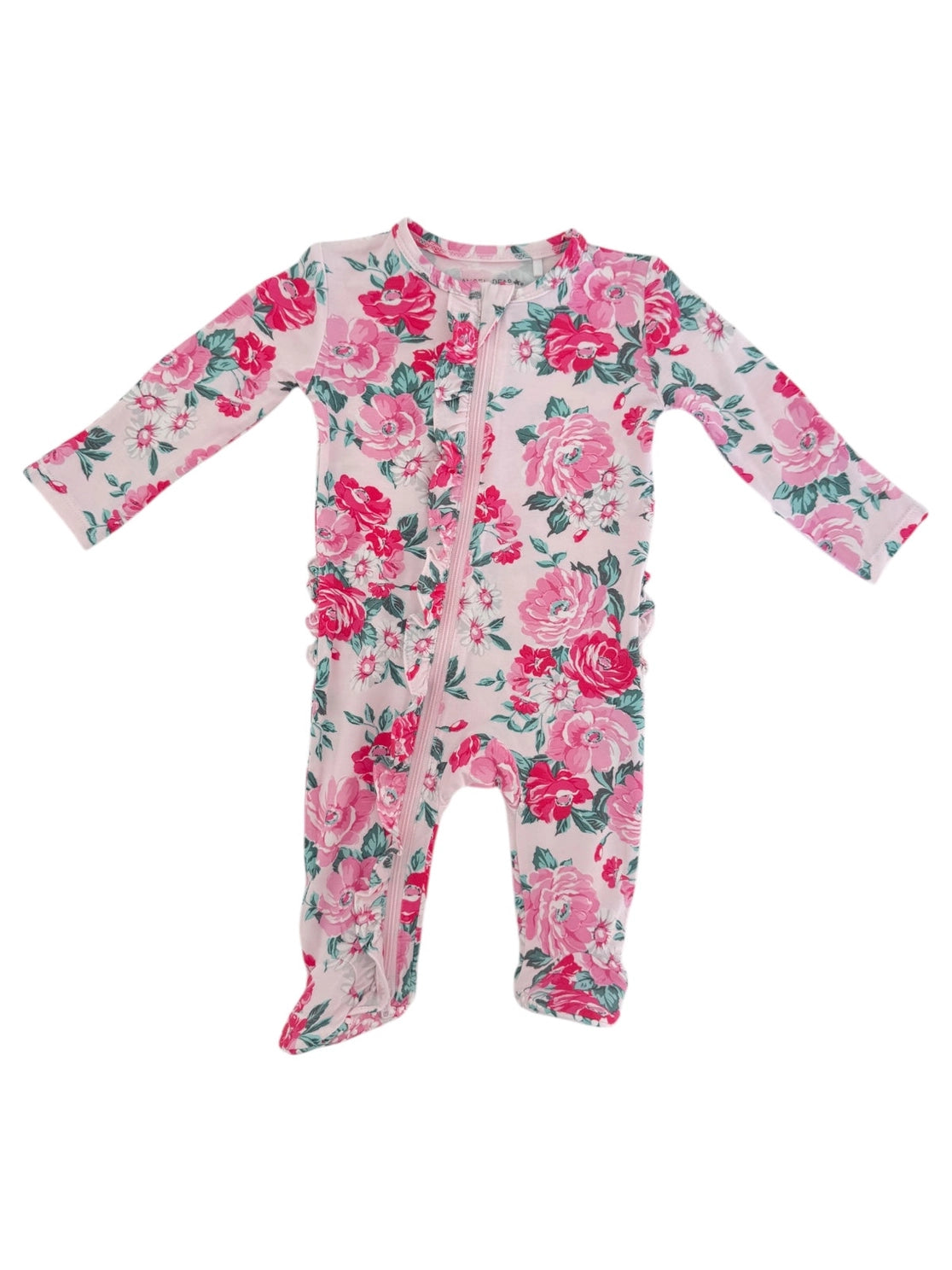Stella 2-Way Zip Ruffle Footie