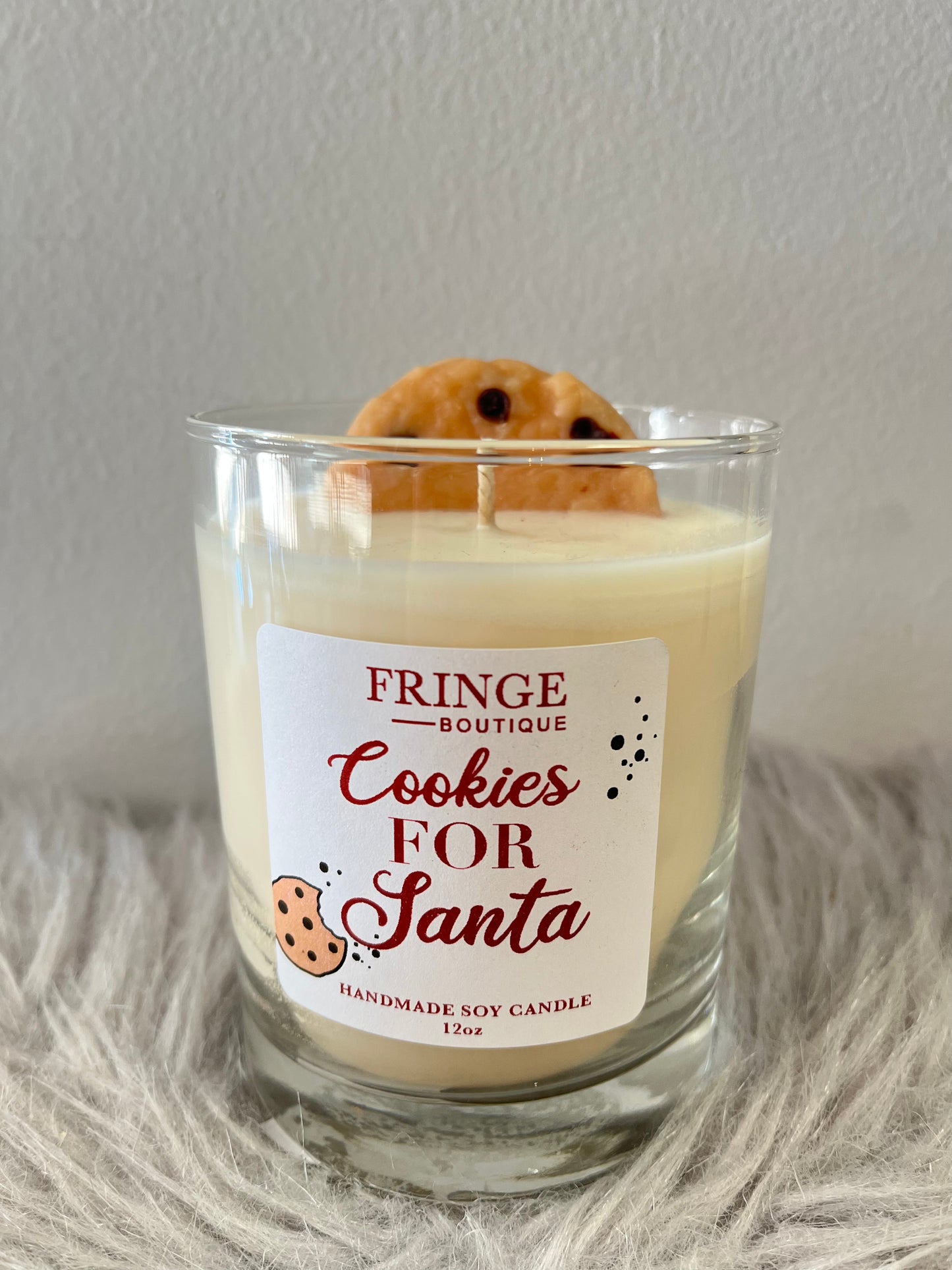 Cookies For Santa Candle