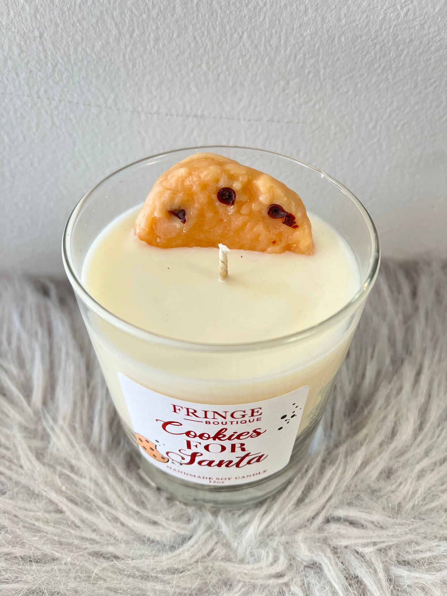Cookies For Santa Candle