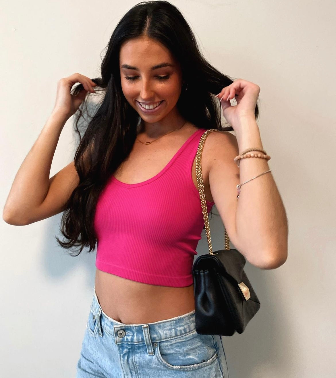 Karly Top - Hot Pink